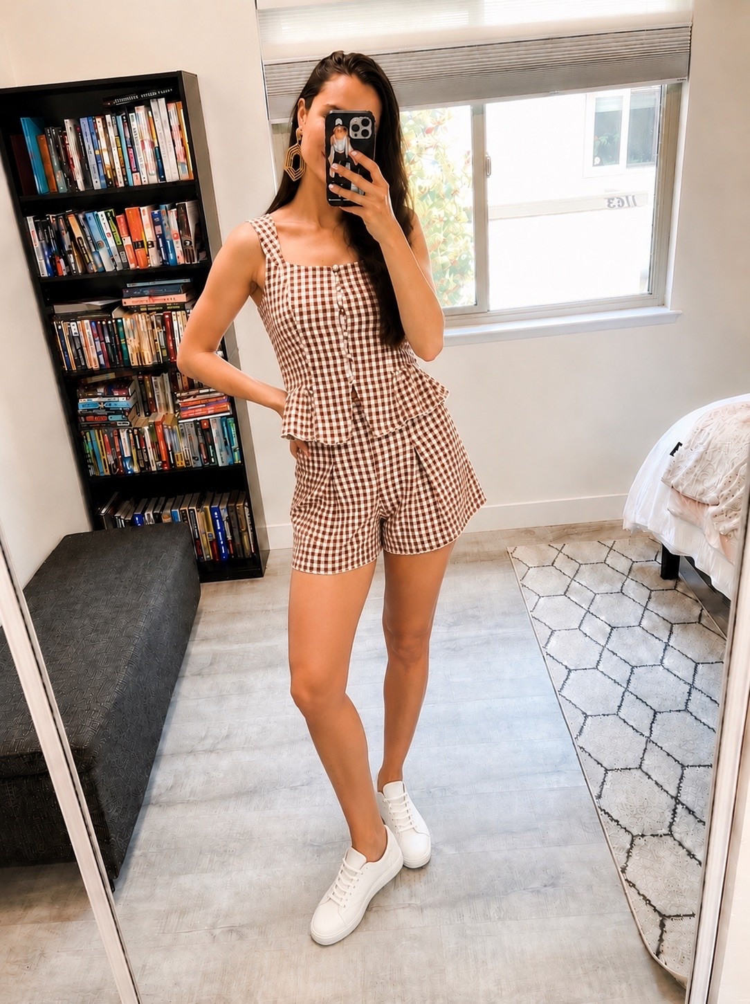 Matching checkered sets for summer from Target.

#LTKgrwm #LTKootd #LTKdayinmylife