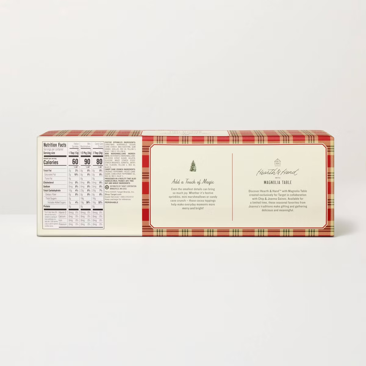 Christmas Cocoa Bar in Glass Latch Jars - 15.2oz - Hearth & Hand™ with Magnolia Table | Target