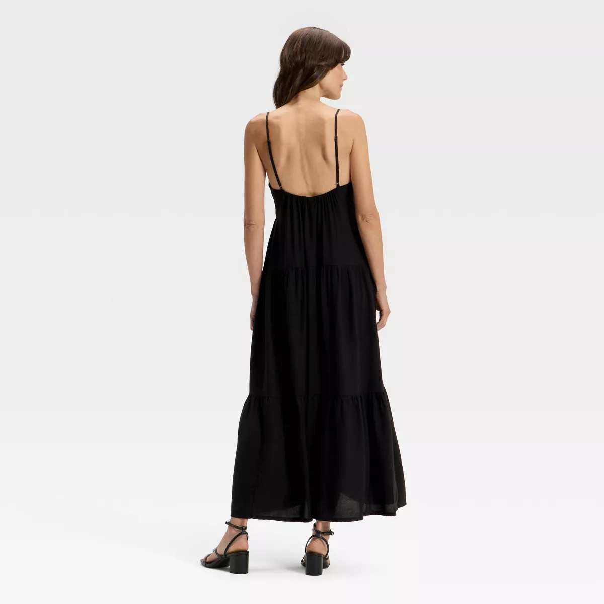 Women's Tiered Maxi A-Line Dress - A New Day™ | Target