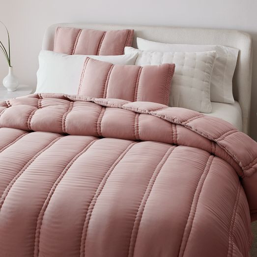 Silky TENCEL™ Plush Comforter &amp; Shams | West Elm (US)