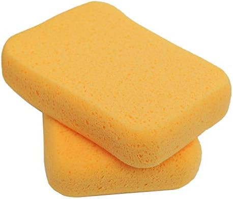 QEP 70005Q-6D 7.5 Inch x 5.5 Inch x 1.875 Inch Grouting, Cleaning and Washing Sponge, X-Large, 6-... | Amazon (US)