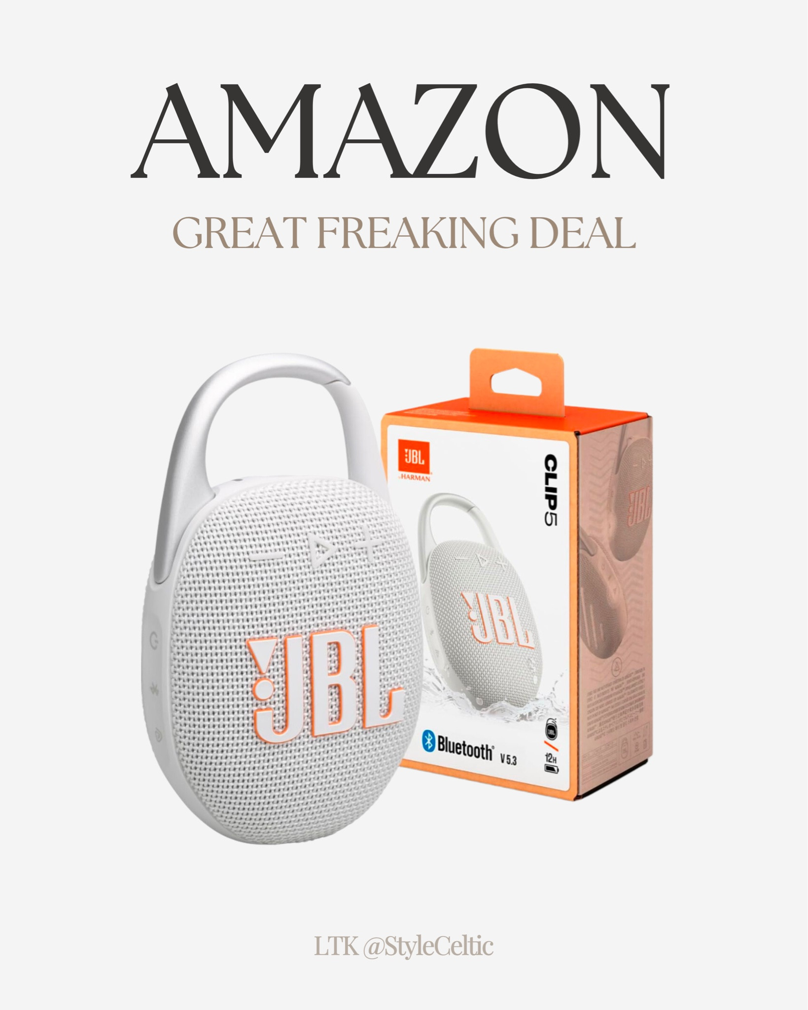 Amazon Cyber Monday Deals ✨
.
.
JBL speakers, JBL clip 5, portable speakers, Amazon electronics, gift guide, Black Friday cyber Monday deals, electronic gifts, girl gifts, boy gifts, stocking stuffers, Christmas gifts, Amazon deals, Amazon sale, holiday deals, travel finds, travel must haves, travel necessities, best selling electronics, boyfriend gifts, husband gifts, teen gifts 

#LTKGiftGuide #LTKCyberWeek #LTKFindsUnder100