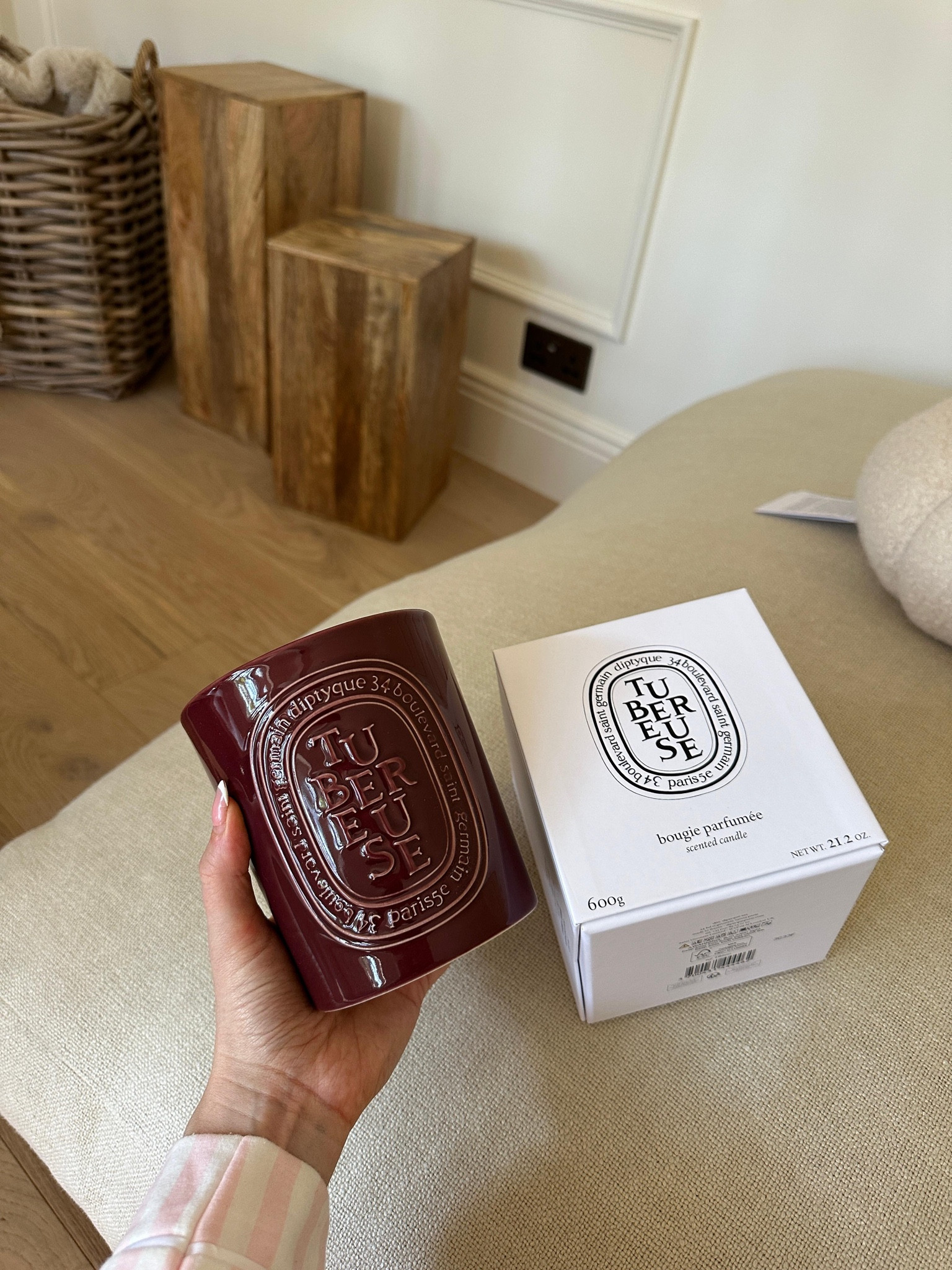 Autumnal candles and burgundy decor for the festive season

#LTKhome