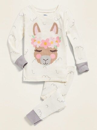 Alpaca-Graphic Pajama Set for Toddler Girls & Baby | Old Navy (US)
