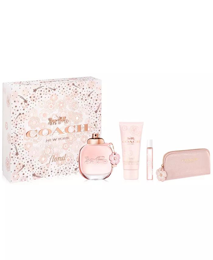 COACH 4-Pc. Floral Eau de Parfum Gift Set & Reviews - Perfume - Beauty - Macy's | Macys (US)