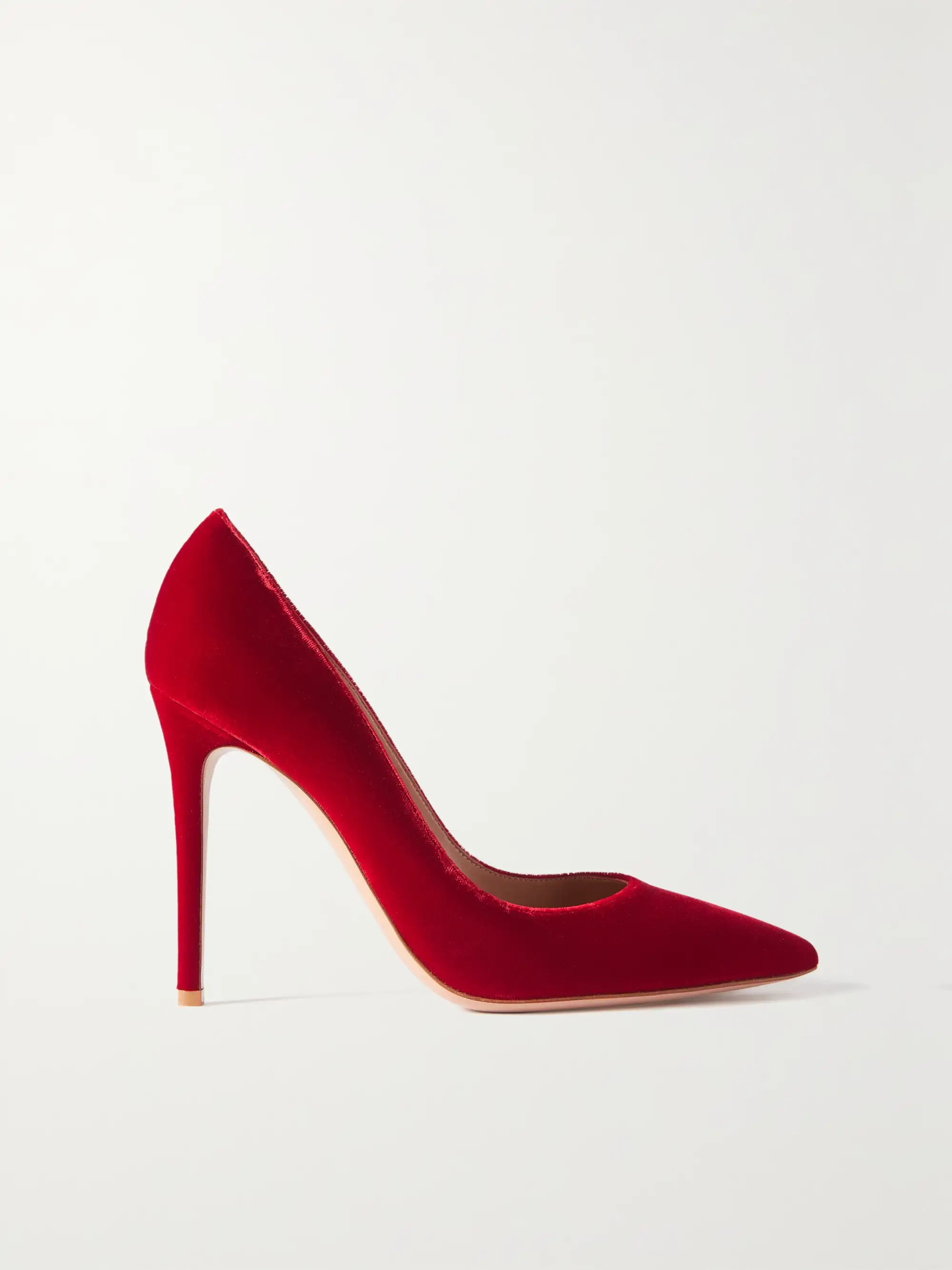 Gianvito 105 velvet pumps | NET-A-PORTER (UK & EU)