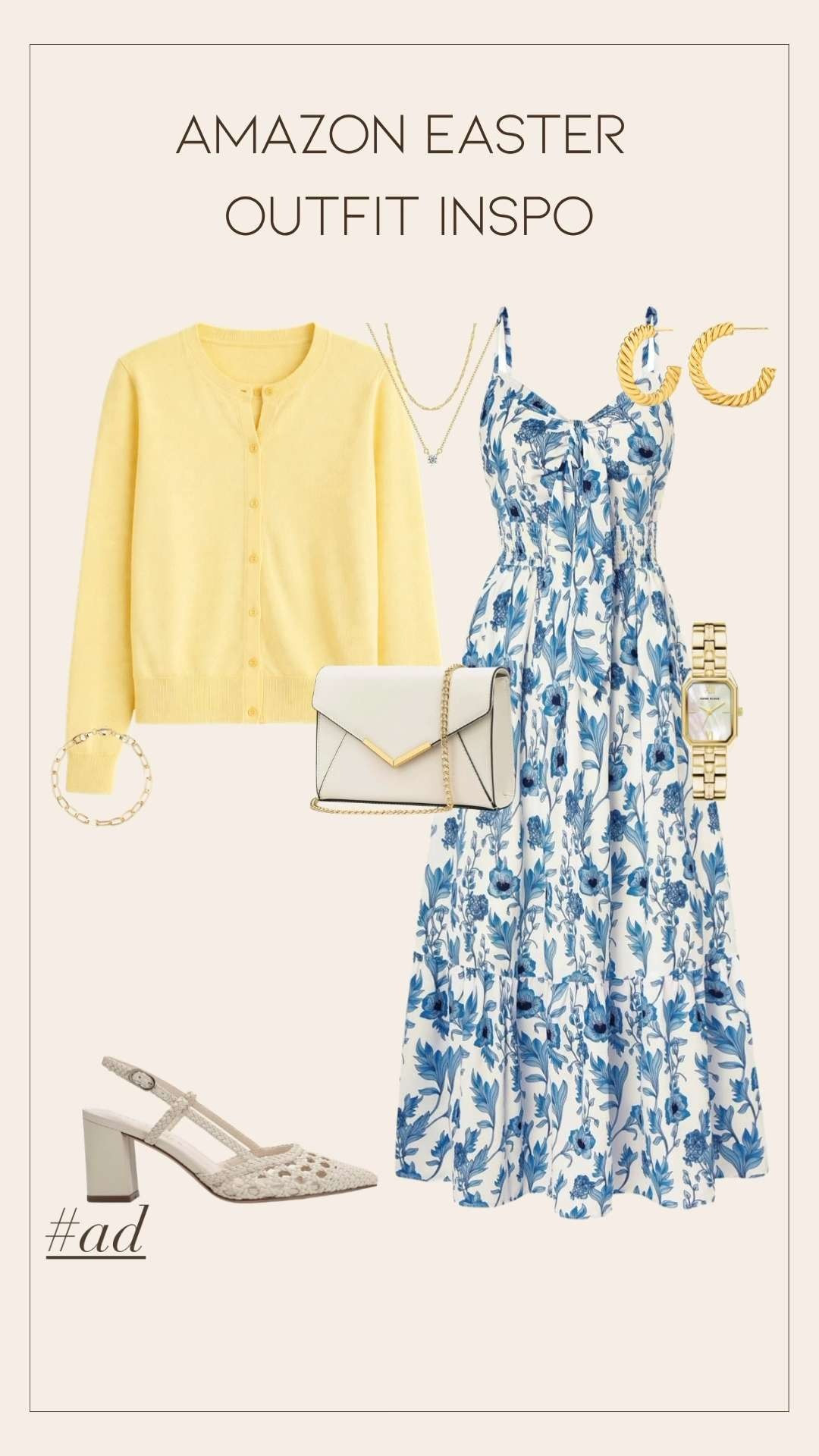 A few Easter outfit ideas to cover whatever your plans look like this year 🤍 from feminine dresses to easy, polished separates. All pieces are from @amazon and included in their Big Spring Sale—so many good finds right now. Everything is linked here for easy shopping ✨ #ad #founditonamazon 

 