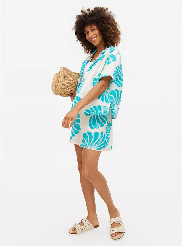 Shell Printed Co-ord Resort Shirt 16 | Tu Clothing