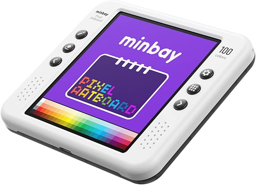 minbay Pixel Artboard, Pixel Art, Doodle Board, Electronic Board, Drawing Tablet Gifts for Painti... | Amazon (US)