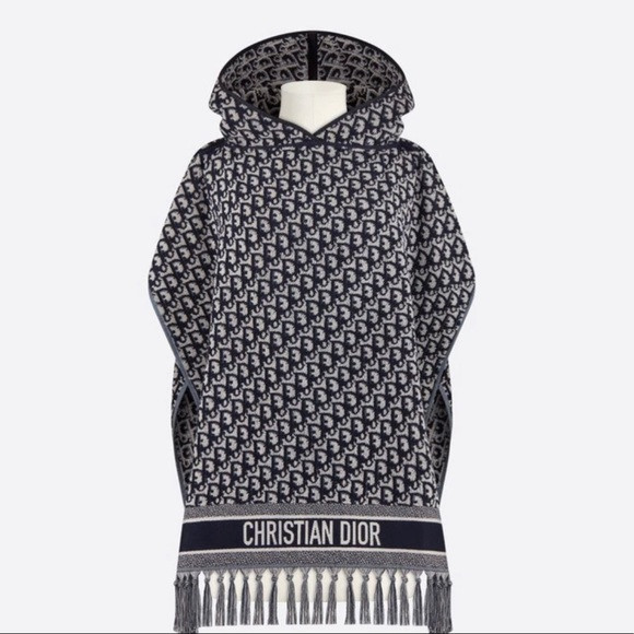 Dior oblique hooded poncho | Poshmark
