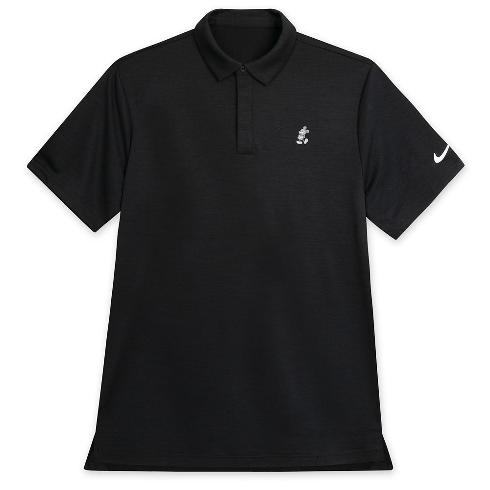 Mickey Mouse Tour Polo Shirt by Nike for Men – Black | Disney Store