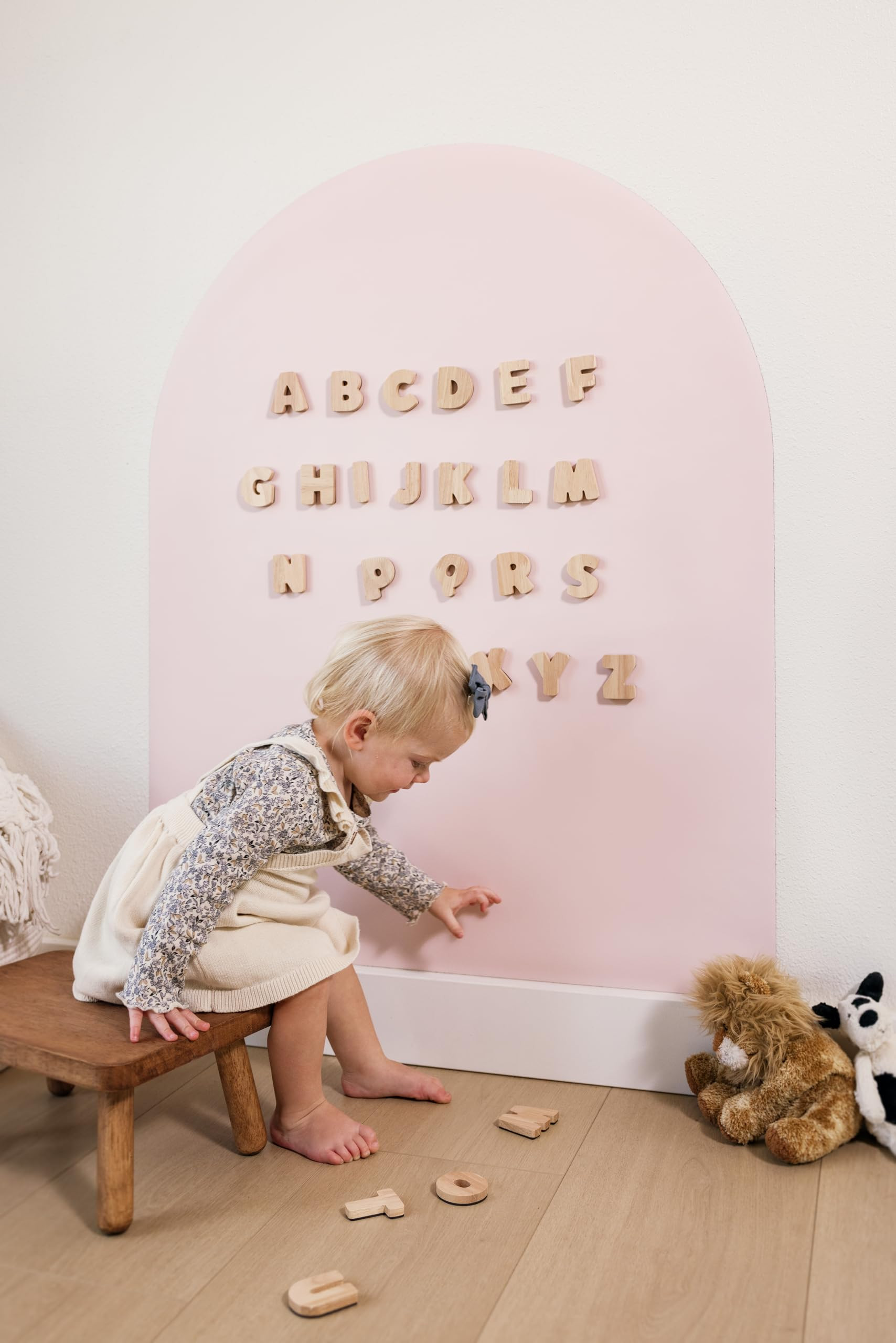 Magnetic Wall Arch Chalkboard for Kids, 32"x40" - Peel and Stick, Educational Multifunctional Boa... | Amazon (US)