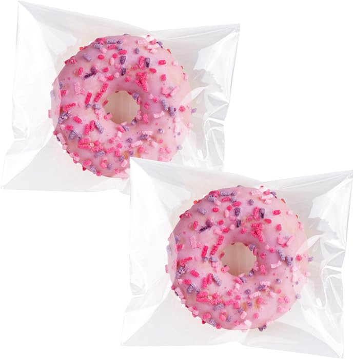 300 Pcs Clear Self Sealing Cellophane Bags, 5x6 Inches Cookie Bags Resealable Cellophane Bag for ... | Amazon (US)