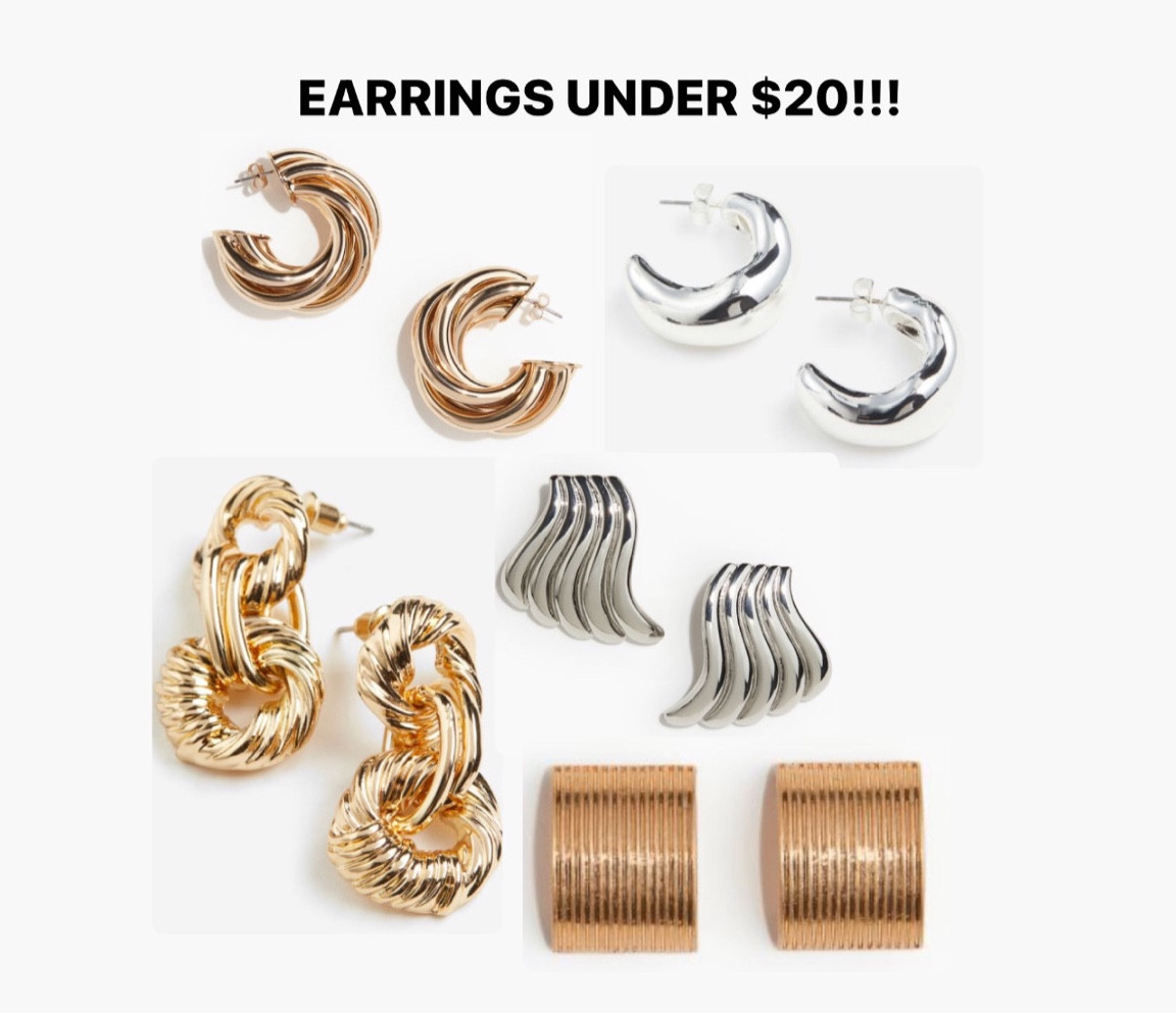 Earrings under $20!!! 

#LTKstyletip