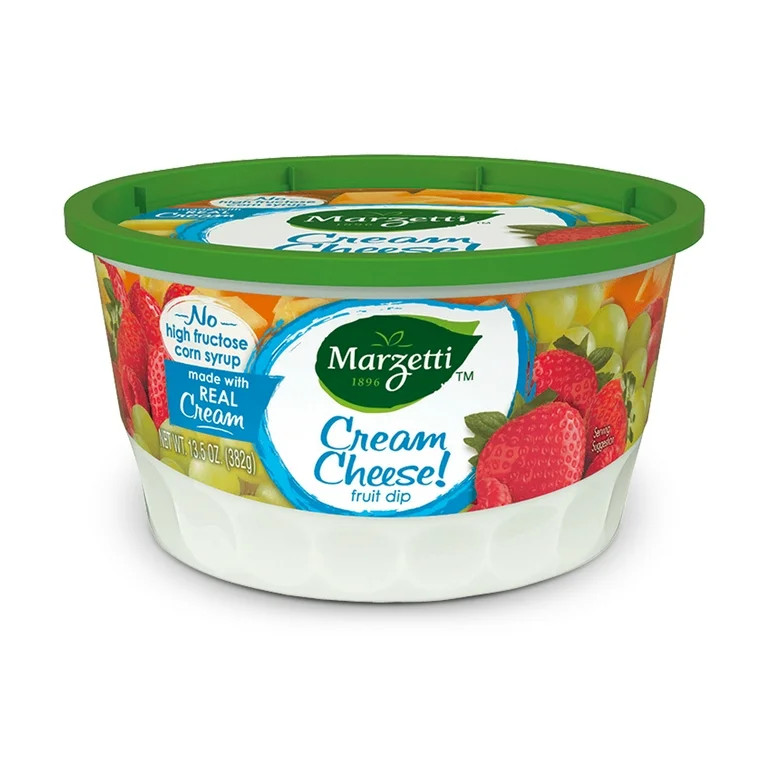 Marzetti Cream Cheese Fruit Dip Made with Real Cream, 13.5 oz Tub, Contains Milk | Walmart (US)