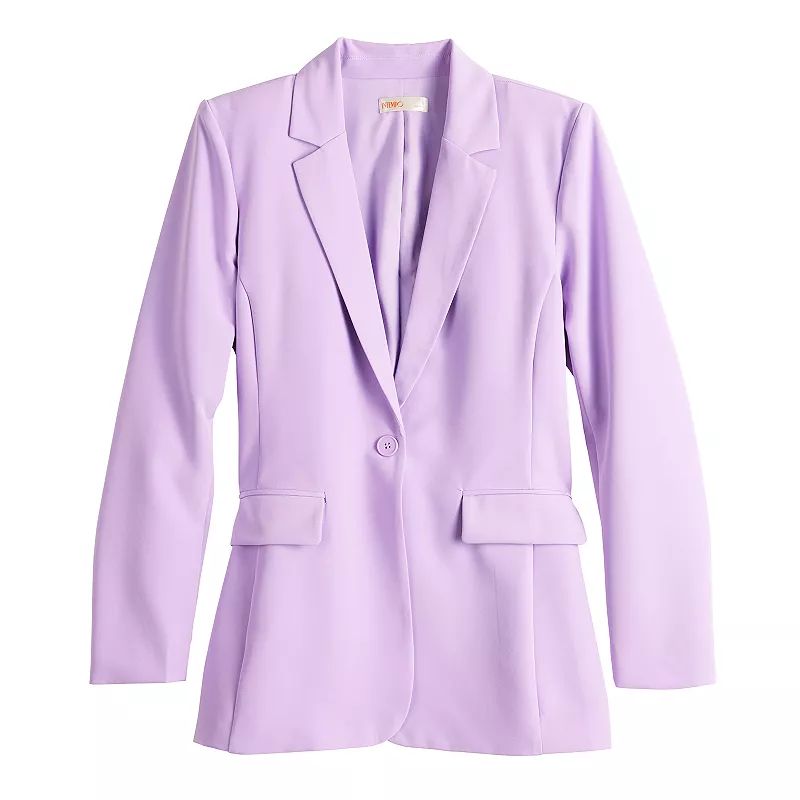 Women's INTEMPO Long Boyfriend Blazer | Kohl's