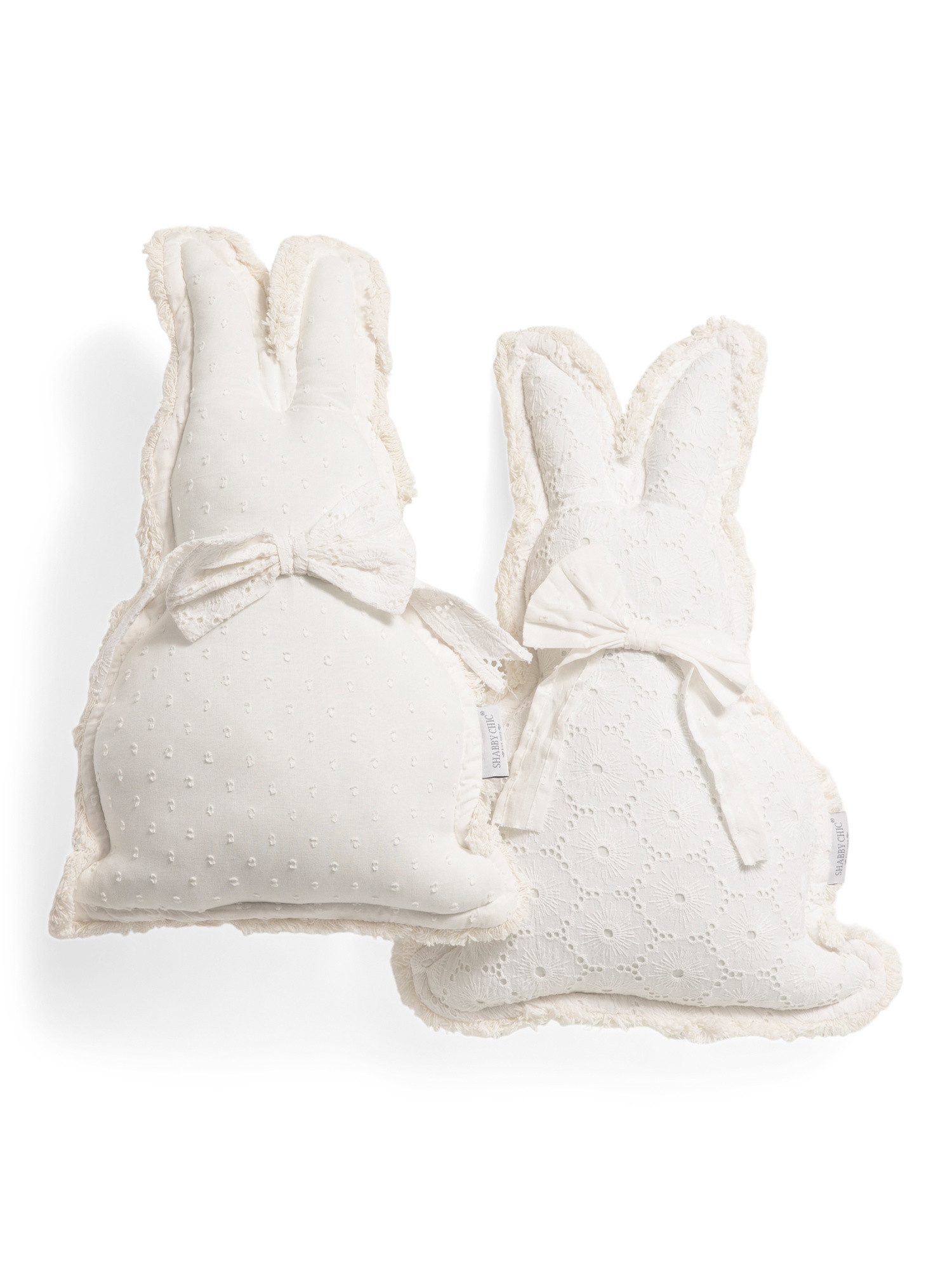 2pk 18x10 Solid Eyelet Bunny Pillows | Throw Pillows | Marshalls | Marshalls