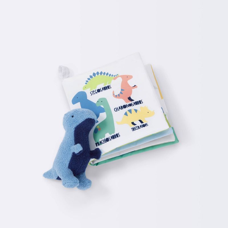 Baby Soft Book and Plush - Cloud Island™ Dinosaur | Target