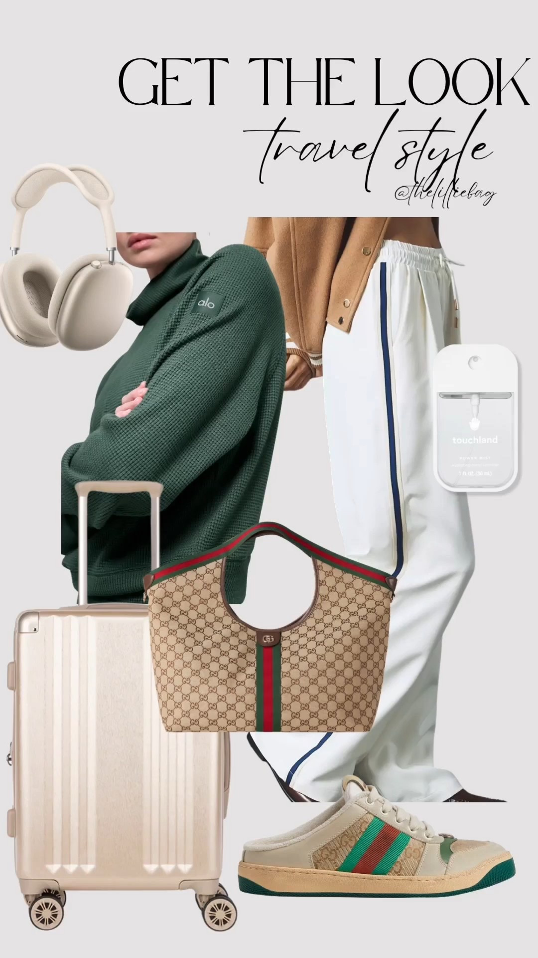 Travel style! 

Travel outfit. Track pants. Designer. Luxe.

#LTKTravel #LTKootd