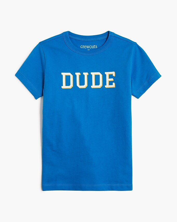 Boys' Dude graphic tee | J.Crew Factory