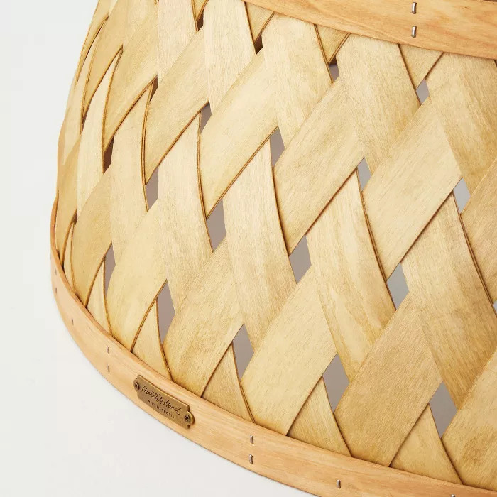 Woven Wood Holiday Tree Collar - Hearth & Hand™ with Magnolia | Target