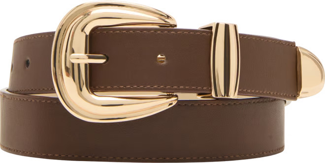 Steve MaddenHardware-Embellished Faux-Leather Belt | Macy's