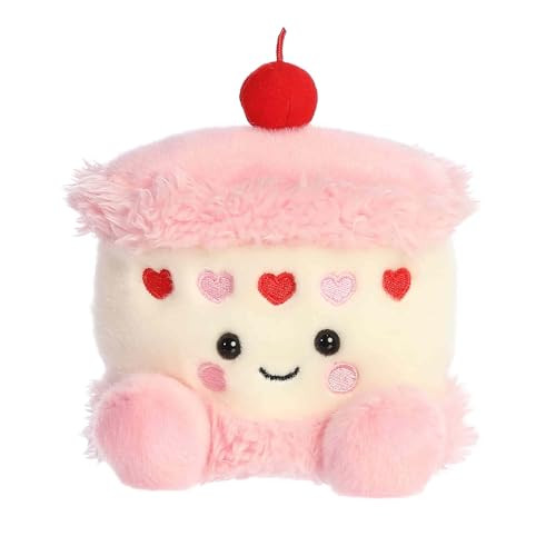 Aurora Adorable Palm Pals Jubi Heart Cake Stuffed Animal - Fun Seasonal Plush for Kids and Adult Collectors - Perfect for Decorating Rooms and Valentine's Day - Pink 5 Inches | Amazon (US)