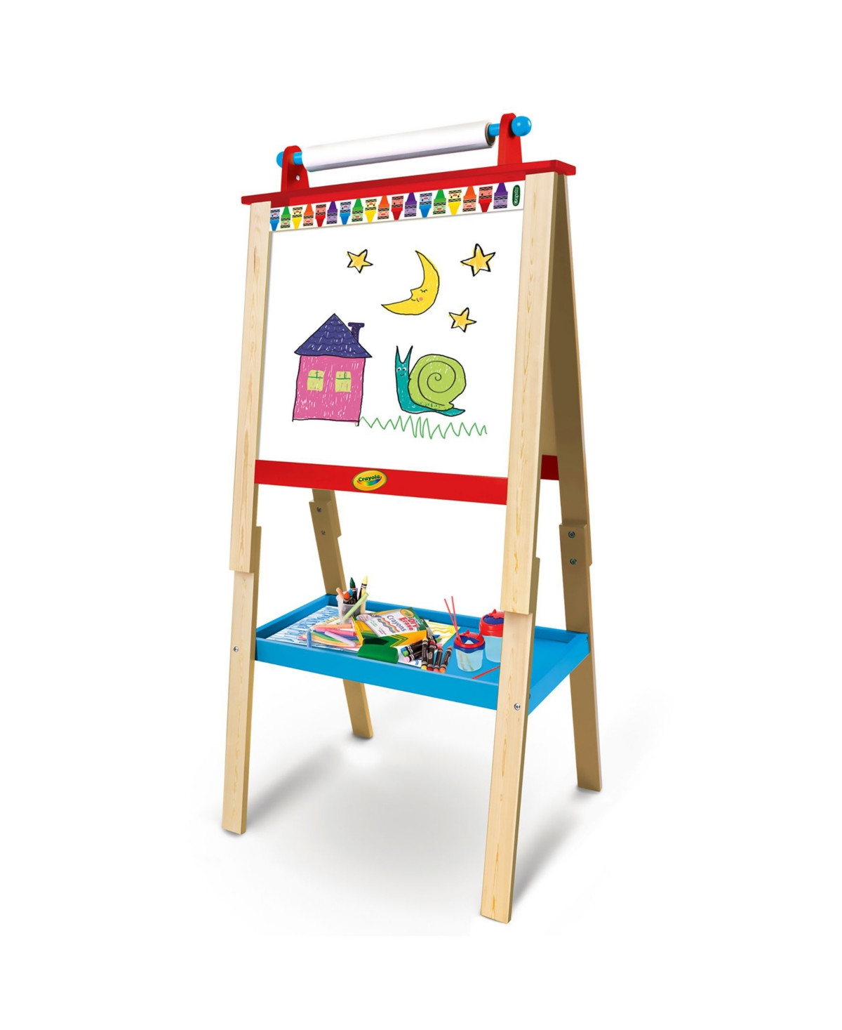Grow 'N Up Crayola Double Sided Wood Easel | Macys (US)