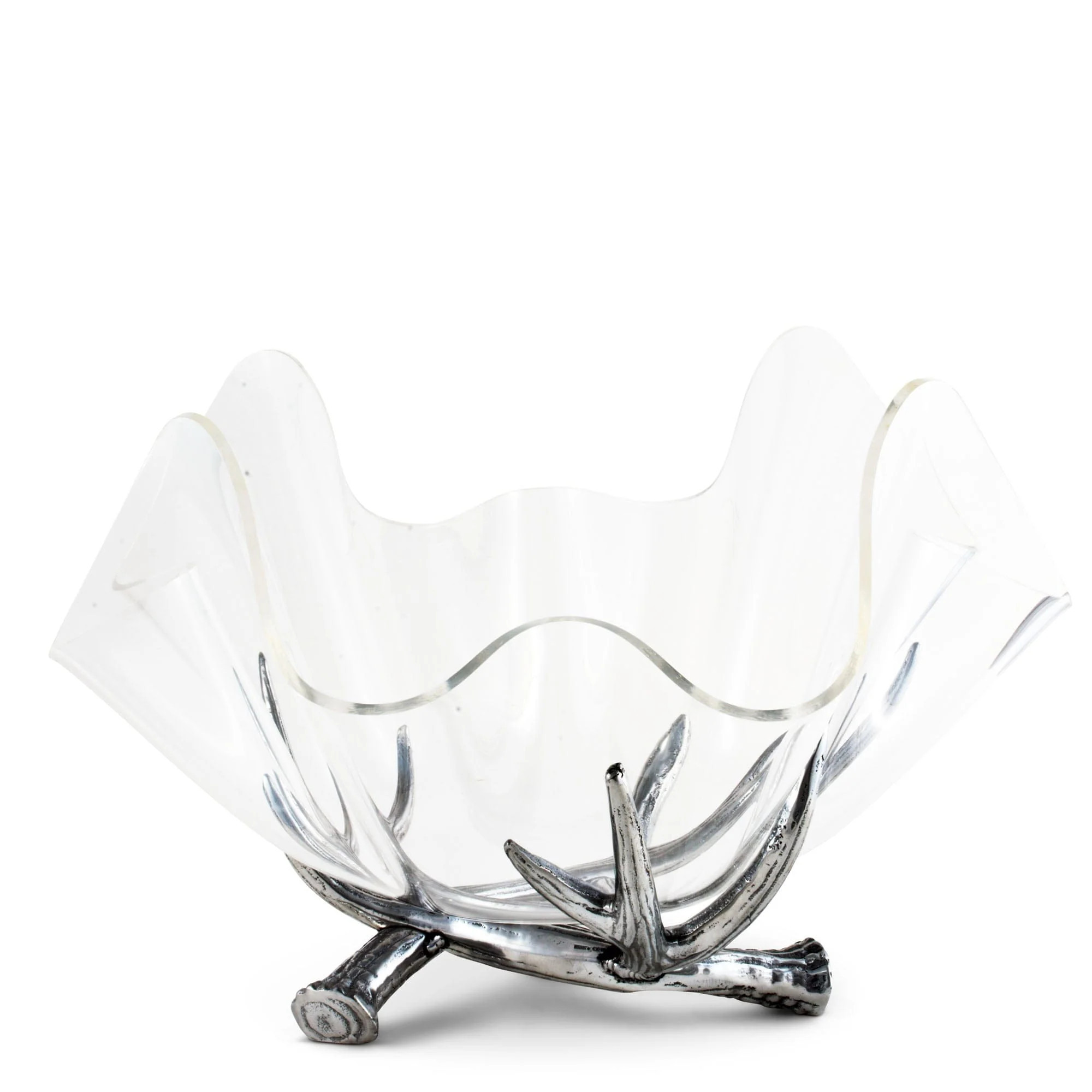 Acrylic Antler Stand Bowl 14 | Casual Chic Boutique