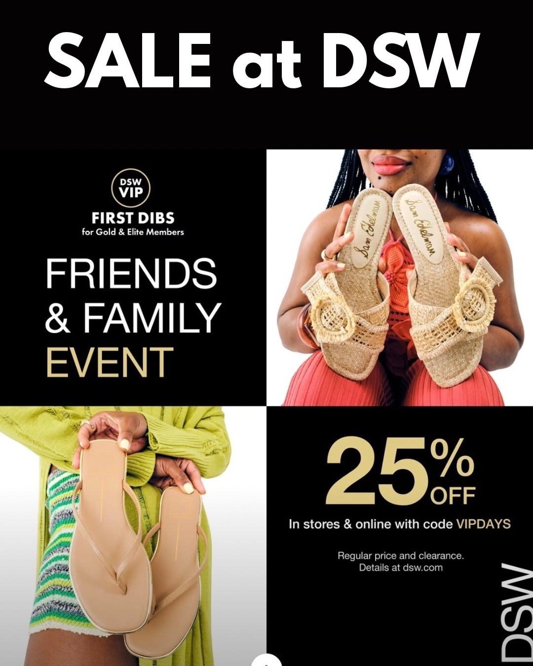 Pick your Favorites at DSW and SAVE 25% off ‼️

#LTKgrwm #LTKSaleAlert #LTKTravel
https://liketk.it/6dIXw