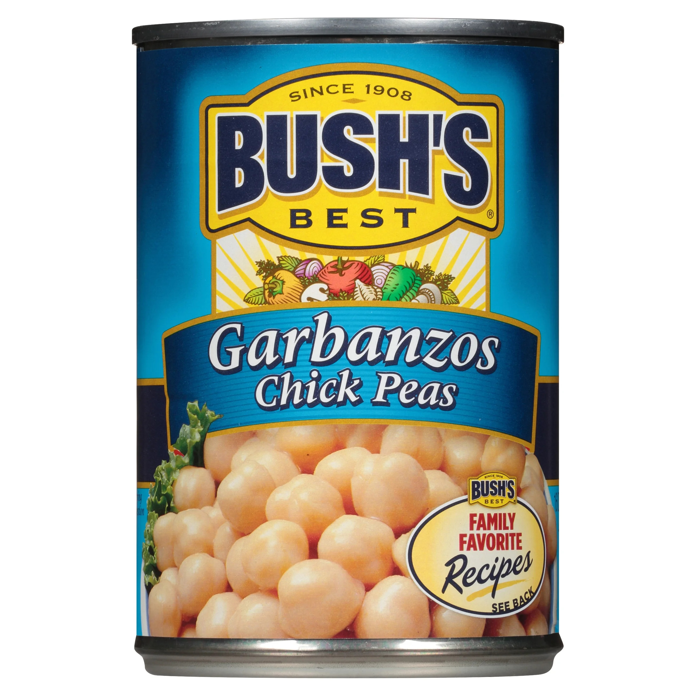 Bush's Garbanzo Beans, 16 oz Can | Walmart (US)