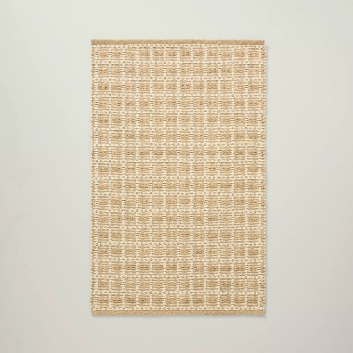 Box Grid Rectangular Handmade Woven Area Rug - Hearth & Hand™ with Magnolia | Target
