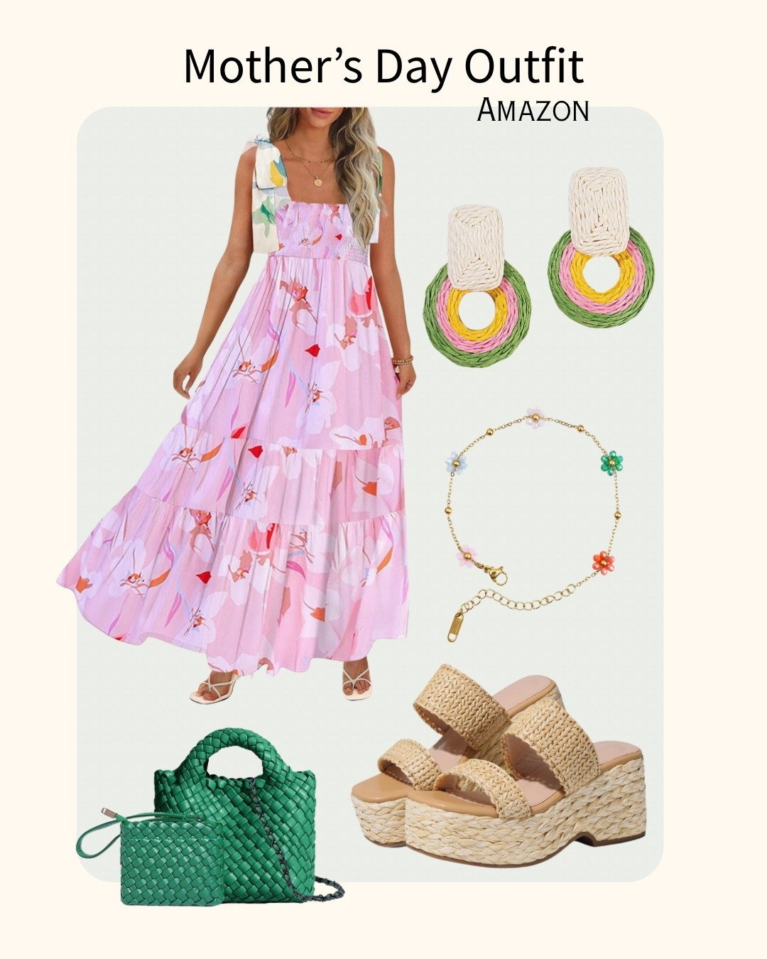 Bright, colorful spring look for Mother’s Day! 

#LTKMothersDay #LTKmomlife #LTKSeasonal