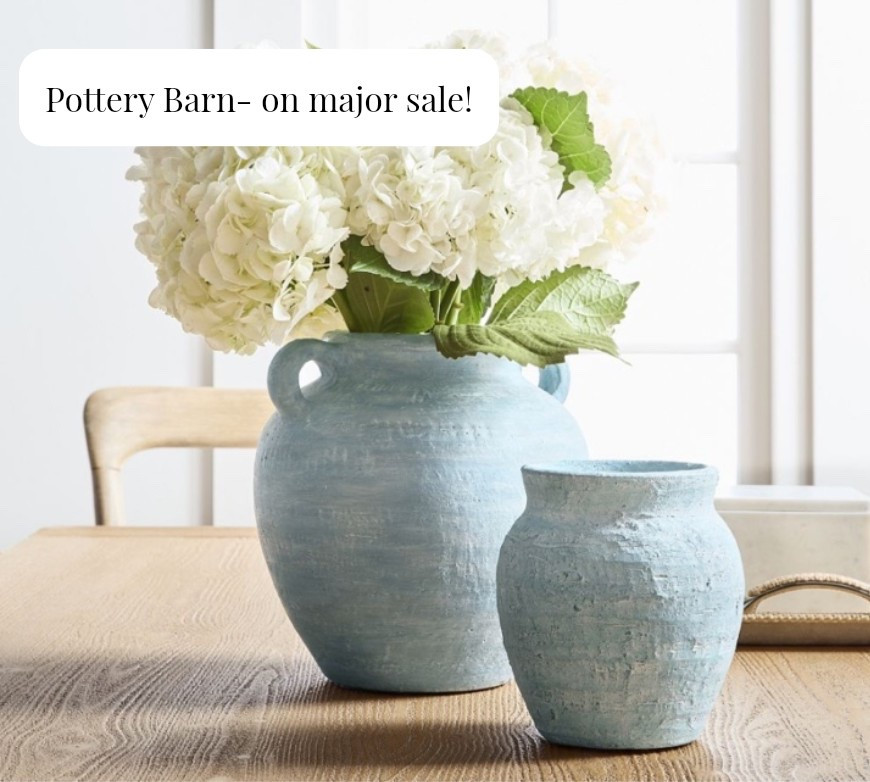 Love these blue vases from pottery barn on major sale! Grab them before they’re gone! Such a pretty addition for summer.



Blue and white decor, summer decor, summer outfits, vases, large vases, modern decor, traditional decor, coastal decor, living room decor, kitchen table decor, kitchen decor, entryway decor, shelf decor, console table decor, coffee table decor, pottery barn sale

#LTKSaleAlert #LTKHome #LTKdayinmylife
