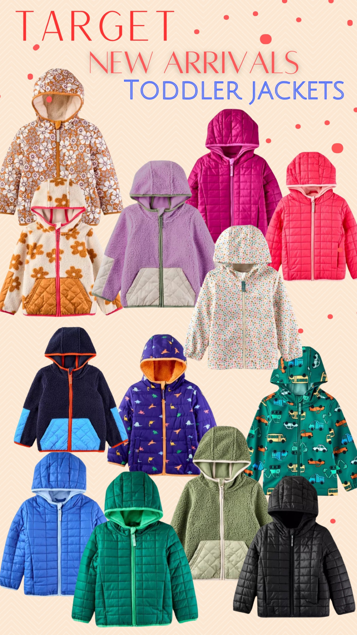 Target New Arrivals: Jackets 🌟









Target, Target Finds, New arrivals, Toddler, Moms

#LTKBaby #LTKKids #LTKFamily