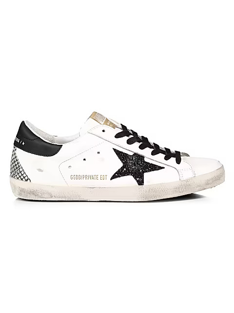#1 Superstar Exclusive Leather Sneakers | Saks Fifth Avenue