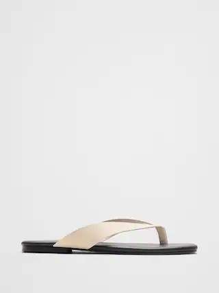 Vegan Leather Flip Flop | Banana Republic Factory