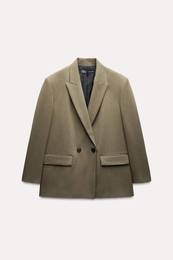 OVERSIZE DOUBLE-BREASTED BLAZER | Zara US