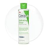 CeraVe Hydrating Toner for Face Non-Alcoholic with Hyaluronic Acid, Niacinamide, and Ceramides for S | Amazon (US)