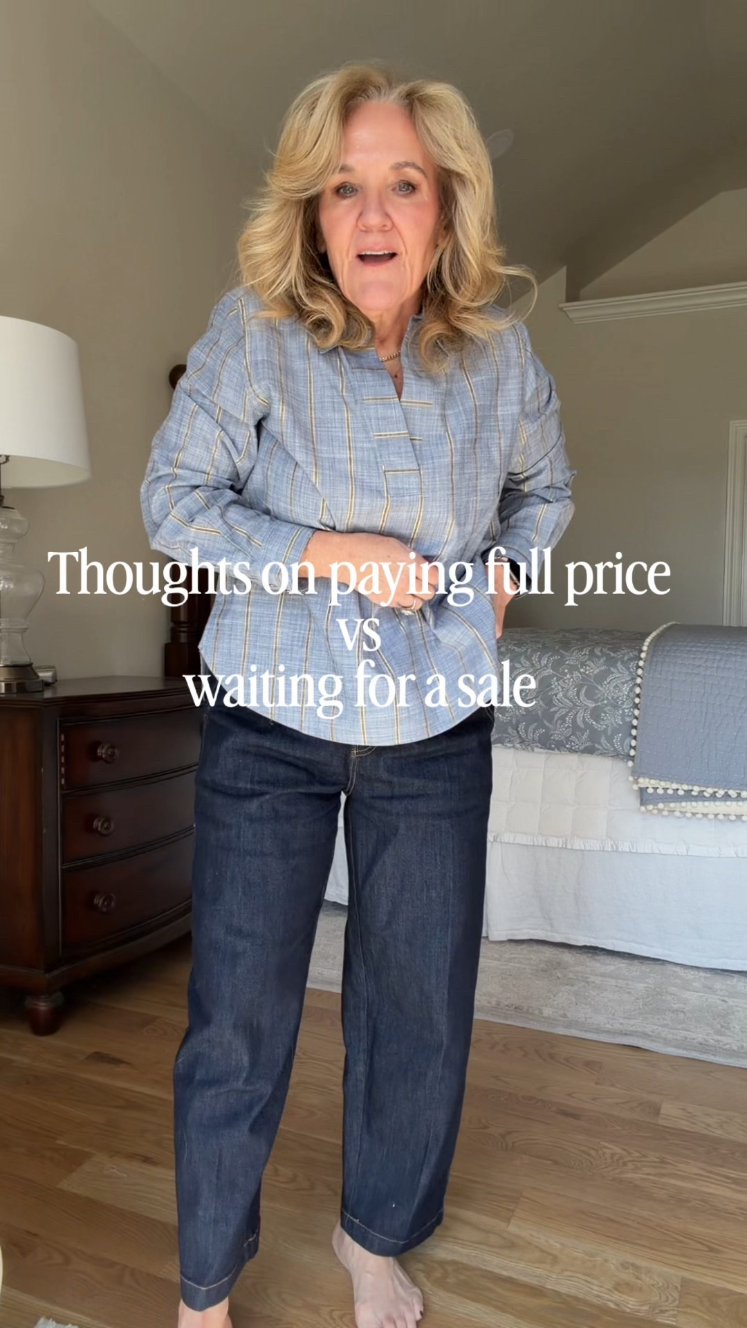 Chicos sale 
Wearing size 1.0 which is like an 8. And that’s a roomie fit. 
Love this for wear now and wear later. My boots are last year but found similar 
Linking a few other jeans I have and love too  

#LTKSaleAlert #LTKOver40 #LTKootd