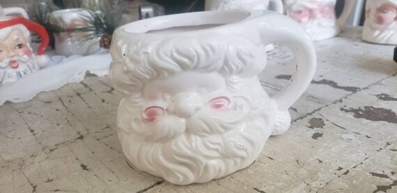Large Vintage Santa Mug | Etsy | Etsy (US)