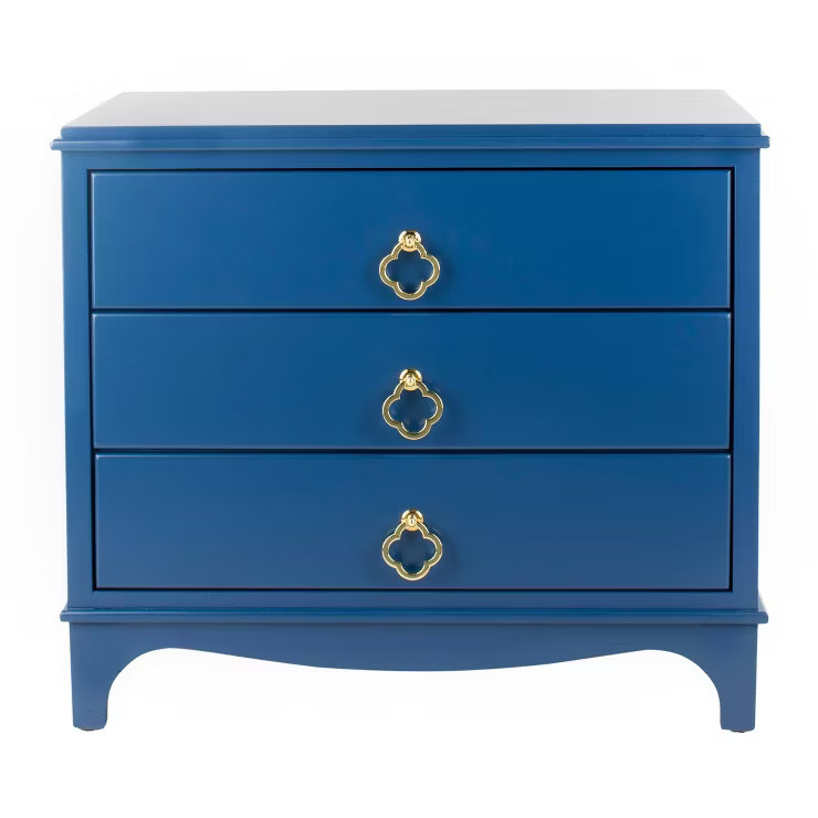 Hannon 3 Drawer Nightstand - Safavieh | Target
