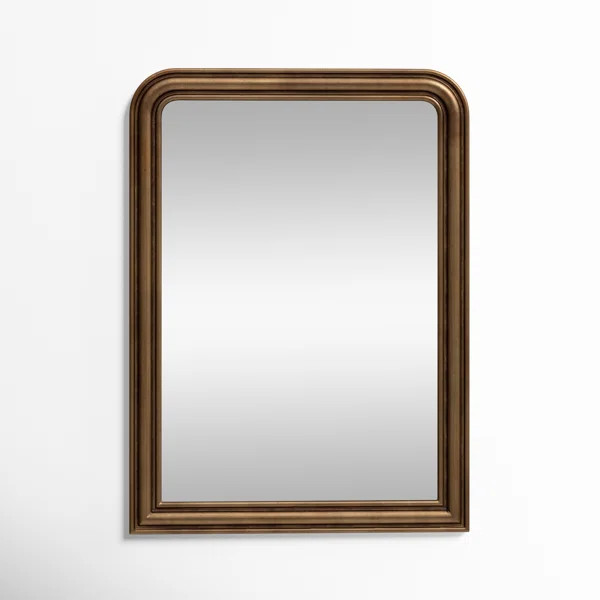 Sarla Wood Flat Wall Mirror | Wayfair North America