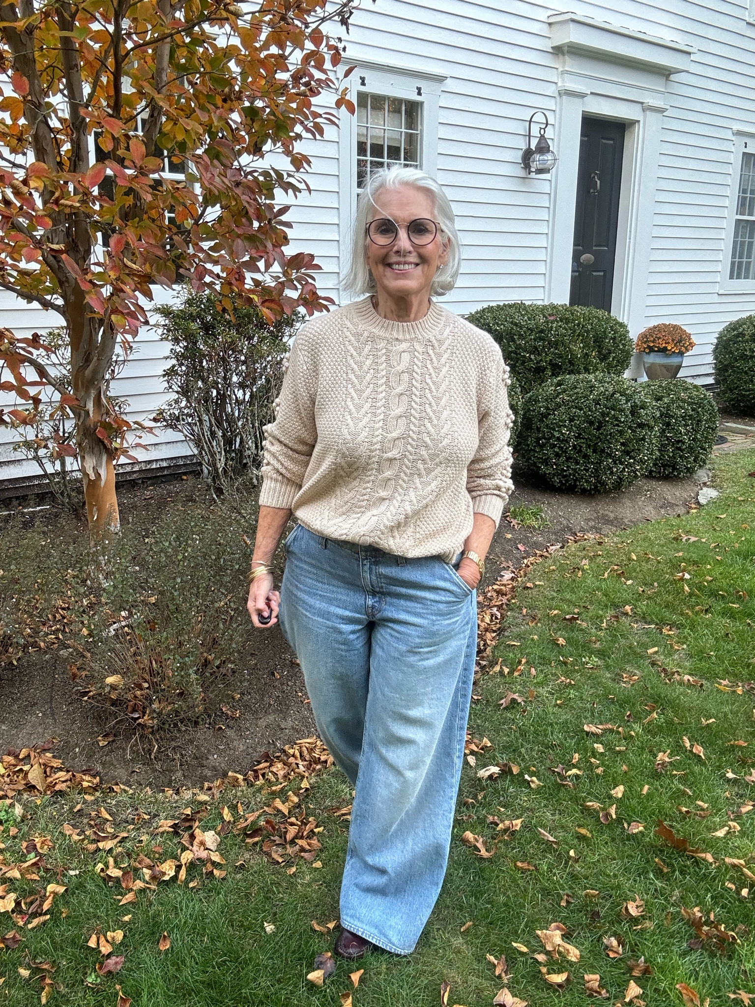 A cozy knit for a windy day

#LTKOver40 #LTKSeasonal #LTKStyleTip