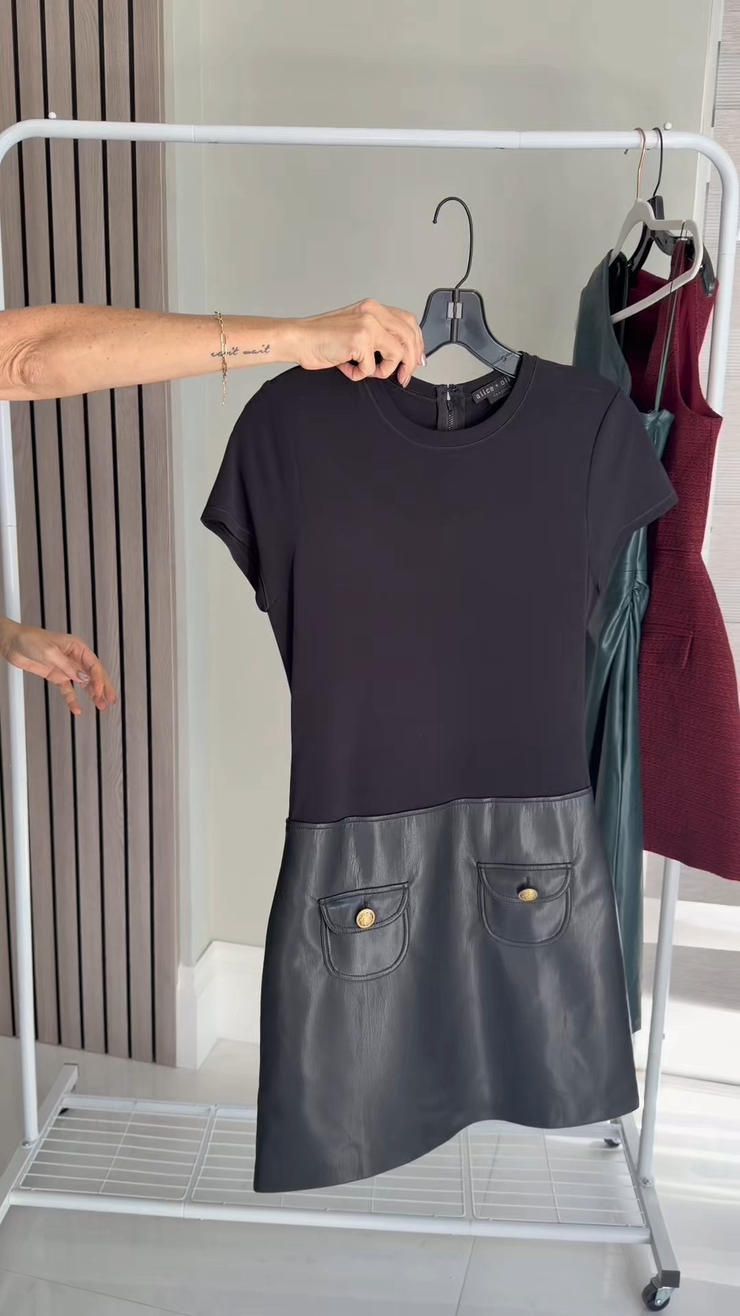 Fall party season is here 🍸 and these @saks dresses are perfect for every event on your calendar — from birthdays to holiday dinners.

These boots are also the perfect winter staple!

Black dress: I’m wearing size 6

(Runs small)

Red dress: I’m wearing size medium

Green dress: Size Medium

Boots are TTS

#SaksPartner #Ltk Saks @Saks 

#LTKStyleTip #LTKOver40 #LTKParties