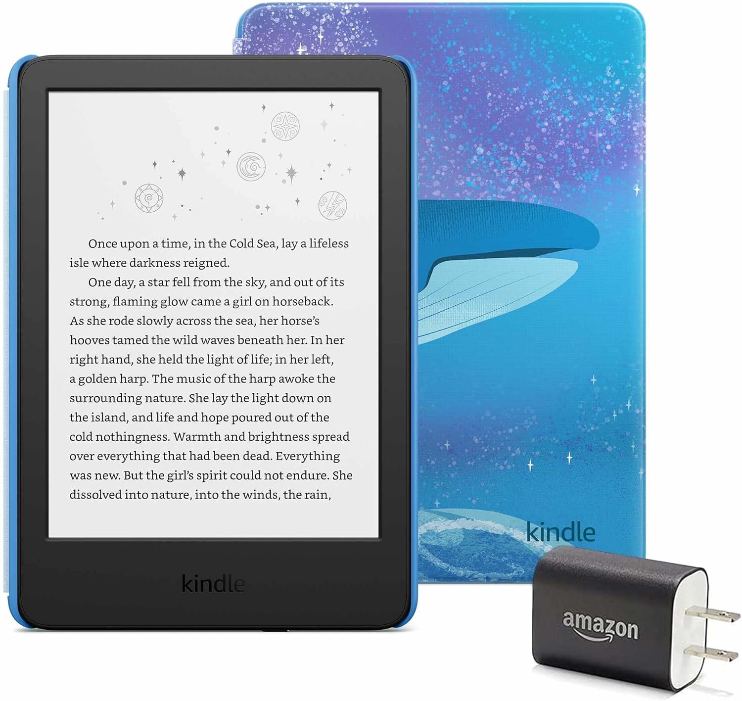 Kindle Kids Essentials Bundle including Kindle Kids (2022 release), Kids Cover - Space Whale, Pow... | Amazon (US)