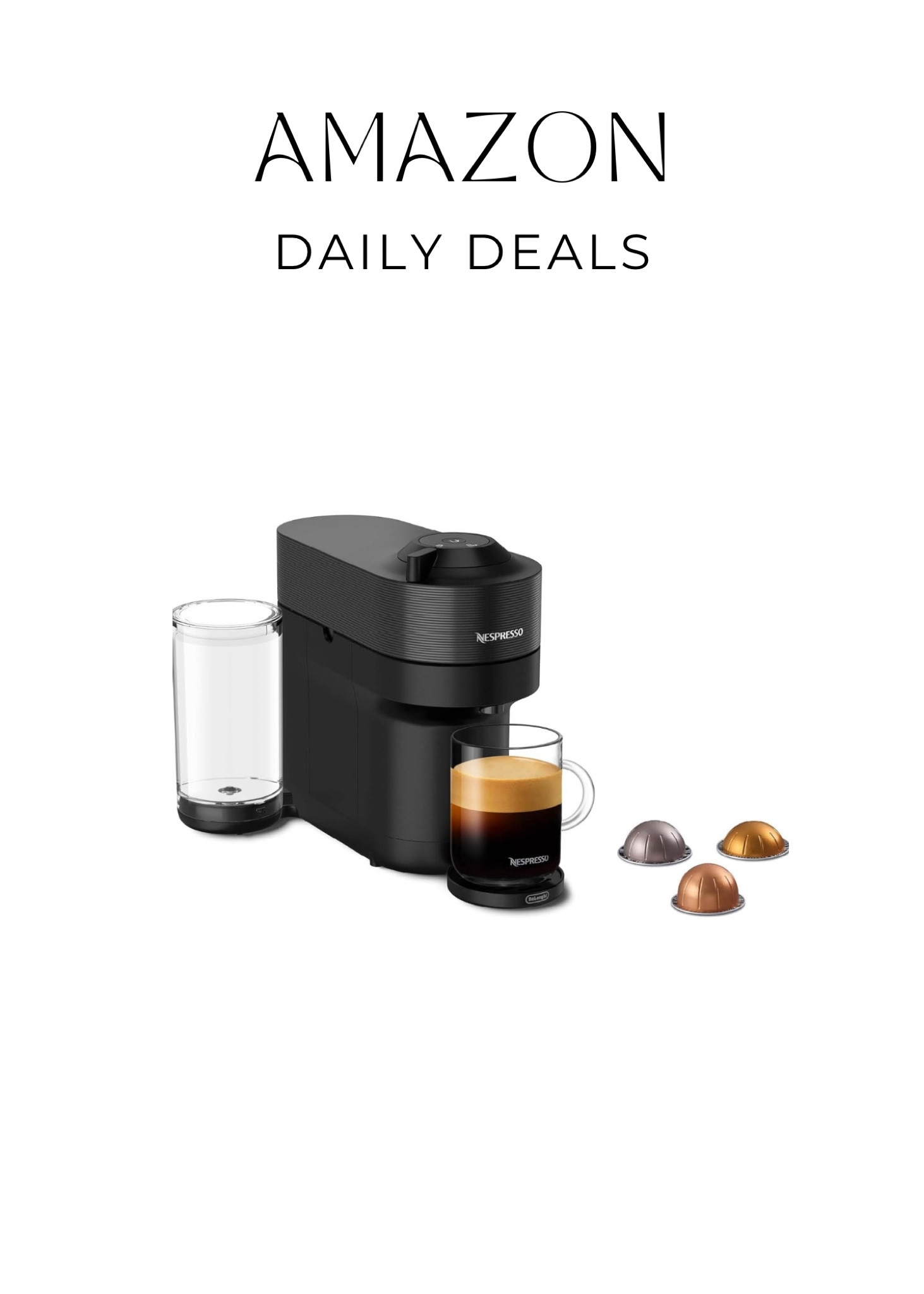 Nesspresso on sale ! ☕️

#LTKfindsunder100 #LTKhome #LTKsalealert