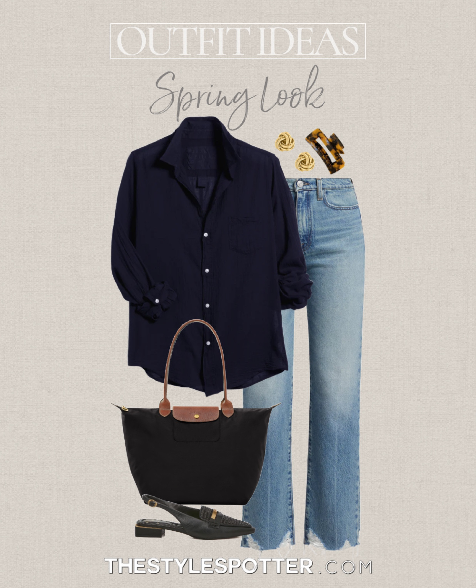 Spring Outfit Ideas 💐 
A spring outfit isn’t complete without cozy essentials and soft colors. This casual look is both stylish and practical for an easy spring outfit. The look is built of closet essentials that will be useful and versatile in your capsule wardrobe.  
Shop this look👇🏼 🌺 🌧️ 


#LTKU #LTKSeasonal #LTKstyletip