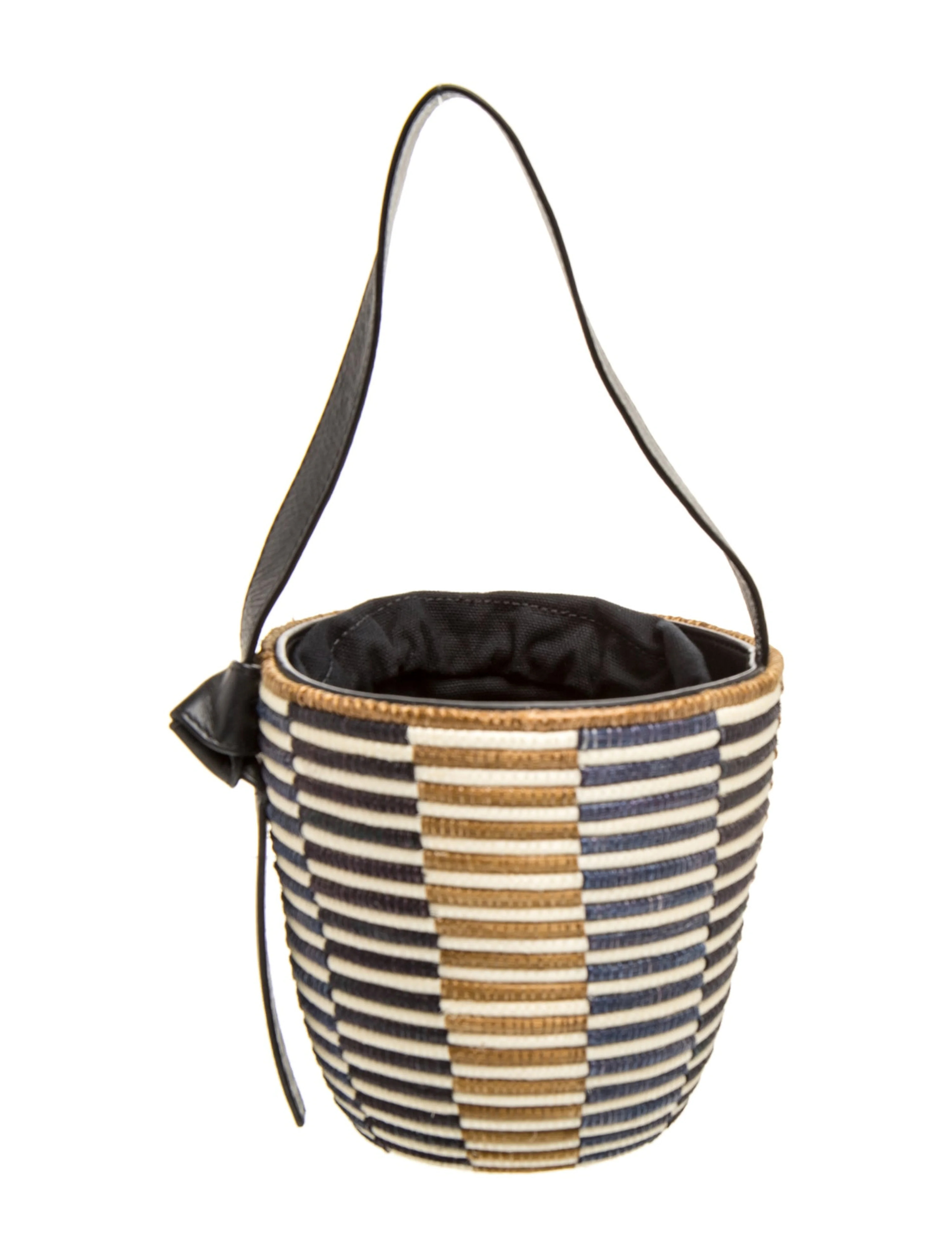 Raffia Bucket Bag | The RealReal