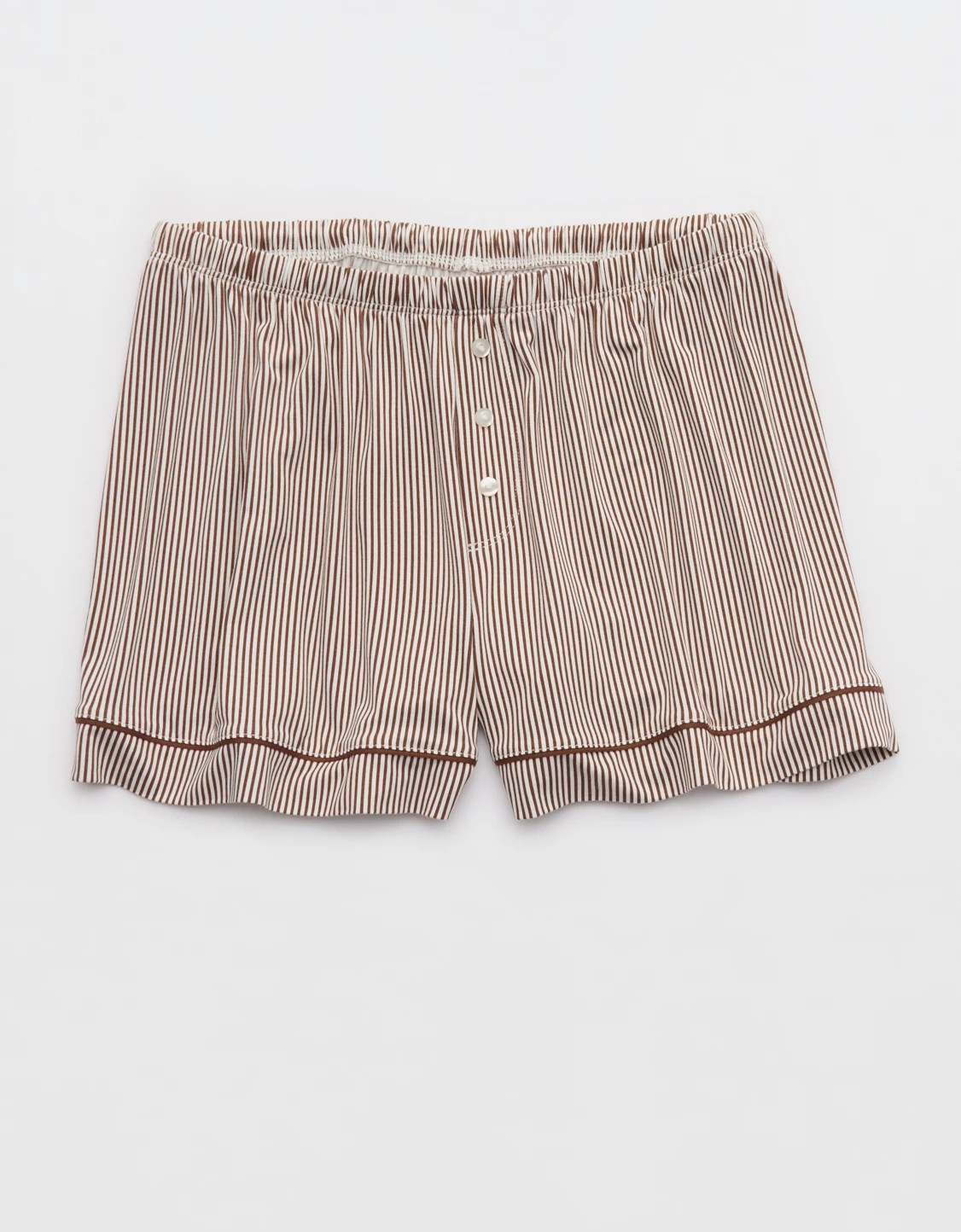 OVERSLEPT by Aerie Real Soft® Piping PJ Short | Aerie
